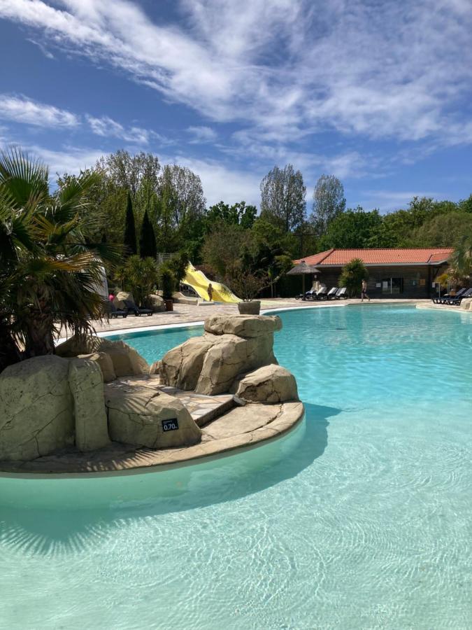Camping 5* - Biscarosse Lac - Mobilhome 2 Chambres - 4 Personnes Biscarrosse Buitenkant foto